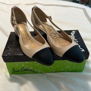 Sam Edelman Cap Toe Slingbacks